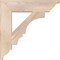 Ekena Millwork Balboa Traditional Smooth Bracket, Douglas Fir, 3 1/2"W x 18"D x 18"H BKT04X18X18BOA01SDF - alternate 3